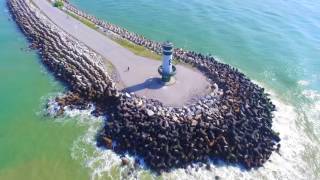 Praia de Cabeçudas  Itajaí  Santa Catarina Imagens Aéreas [upl. by Aihceyt]