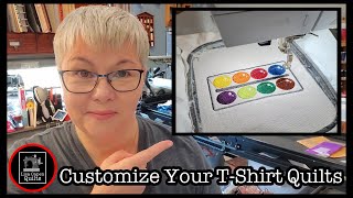 Customize Your TShirt Quilts  Sublimation amp Embroidery [upl. by Dale]