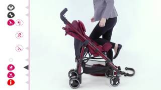 MaxiCosi  How to use your MaxiCosi Dana stroller [upl. by Thordis]