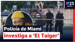 Policía de Miami investiga caso de artista cubano ‘El Taiger’ baleado en la cabeza [upl. by Cleodel]