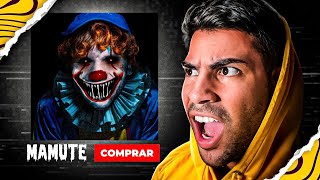 COMPREI O YOUTUBER PALHAÇO NA DARKWEB  Mamute Congelado [upl. by Tati]