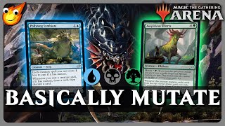 Sultai Mutate BEST 18 Deck for BEGINNERS No Rares Needed  Explorer MTG Arena [upl. by Feingold54]