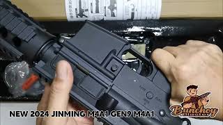 New 2024 JINMING GEN9 m4a1 Gelblaster toy [upl. by Frankhouse]