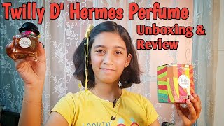 Twilly D Hermes Perfume Unboxing and Review [upl. by Piwowar]