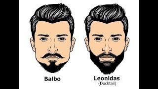 7 ESTILOS DE BARBA em quase 1 minuto 7 BEARD STYLES 2019 [upl. by Fafa992]