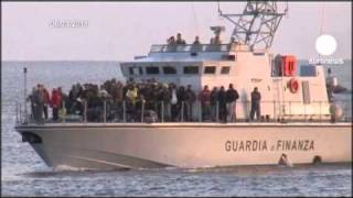 New wave of migrants reach Italy [upl. by Rita]