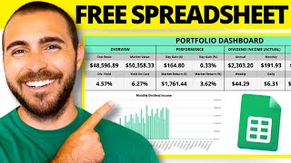 FREE Dividend Portfolio Tracker v70  MASSIVE Updates  Walkthrough 📊 [upl. by Attoynek]