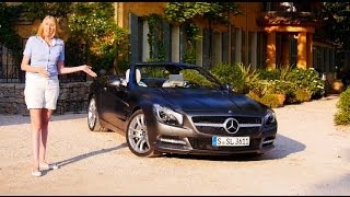 Mercedes SLClass 500 test drive review Mercedes SL500  Autogefühl [upl. by Redmer]