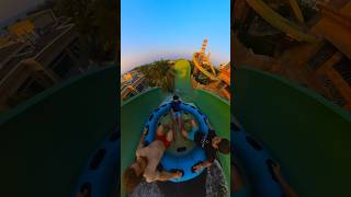 Zero gravity free fall water slide in Dubai shorts [upl. by Clarise]