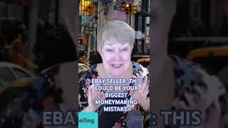 Your BIGGEST eBay Selling Moneymaking Mistake [upl. by Barthelemy]