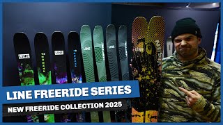 New skis from Line – Freeride Series 2025 [upl. by Haliak952]