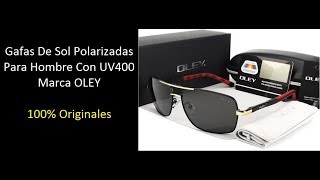 Gafas De Sol Polarizadas Para Hombre Con UV400 Marca OLEY [upl. by Ilanos]