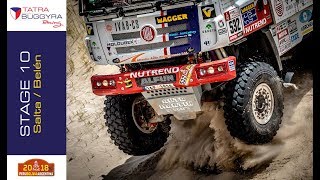 TATRA BUGGYRA RACING on DAKAR 2018  STAGE 10 [upl. by Sartin]