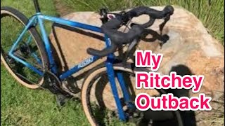 BIKE PROFILES  in process build video of 50th Anniversary Ritchey Outback ritcheydesign [upl. by Eneloj]