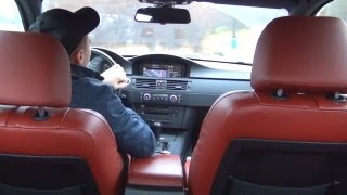 BMW M3 E92  Donuts Drift ´s Onboard Inside  V8 Sound ESP OFF DSC OFF  Enter the Highway Autobahn [upl. by Eliseo319]