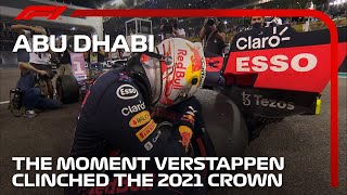 Max Verstappen Wins 2021 World Championship  2021 Abu Dhabi Grand Prix [upl. by Euqininod]