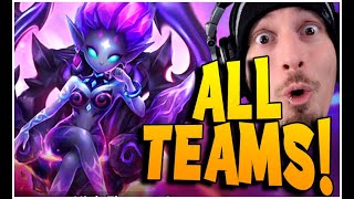 ALL ELEMENT LEVEL 5 TEAMS for 2A High Elemental Awakening Summoners War [upl. by Grady]