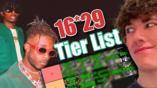 UZI x CARTI COLLABS TIERLIST  RELEASEDUNRELEASED  1629 TIERLIST [upl. by Kruse188]