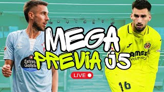 🔴 ÚLTIMA HORA ALINEACIONES Y MEGAPREVIA J5 🔥  RECOMENDACIONES BIWENGER LALIGA FANTASY y MÁS [upl. by Nipahc]