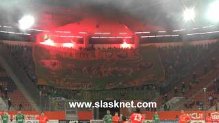 Zagłębie  Śląsk oprawa fanów WKSu  20110510 [upl. by Ierbua]