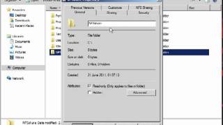 Creating an NFS Server using Windows 2008 R2 for VMware vSphere ESXESXi 41 [upl. by Assirrec611]