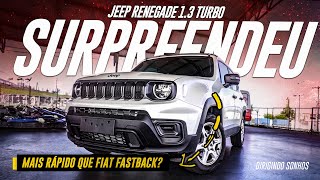 Jeep Renegade 2024 13 Turbo 4x2 acelerando Melhor que Fiat Fastback Limted Abarth e Pulse Abarth [upl. by Ahsaercal666]