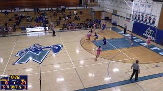 Nicolet High School vs Whitefish Bay High School Girls JuniorVarsity Basketball [upl. by Ojyllek87]