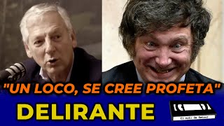 Marcelo Longobardi le da una PALIZA a MILEI quot se cree un profeta esta locoquot [upl. by Kcirrek]