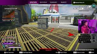 APEX LEGENDS RANKED CHEATERS RAGE HACKING [upl. by Cathie]