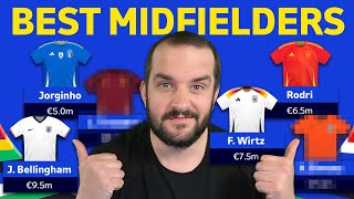 BEST MIDFIELDERS FOR MATCHDAY 1  Euro 2024 fantasy Tips [upl. by Aneehsram451]