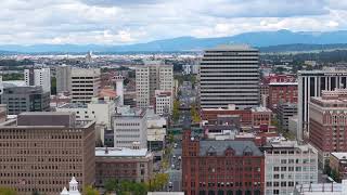 Downtown Spokane  Daytime [upl. by Anikram]