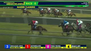 Monmouth Park at The Meadowlands  September 28 2024 Race 6 [upl. by Ruenhcs]