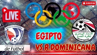 Egipto vs República Dominicana Partido Olímpico en vivo 2024 [upl. by Kuebbing]