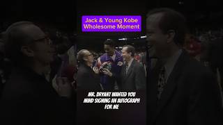 WHOLESOME Moment between Kobe Bryant and Jack Nicholson before the NBA All Star Game 🥲🥲 ripkobe [upl. by Llertac504]