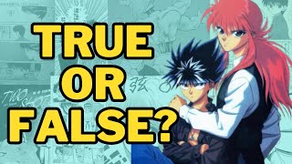 Did Togashi Intend to Make Hiei and Kurama a Couple Looking into this Yu Yu Hakusho Rumor [upl. by Ahsiuqet]