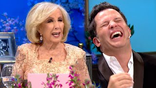 La reacción de Mirtha Legrand cuando supo la edad de Darío Lopilato quotQué desilusiónquot [upl. by Ydnor]