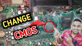 how to change cmos battery in Lenovo cpu  change cmos battery in cpu  how to open cpu ⚡⚡ [upl. by Fai788]