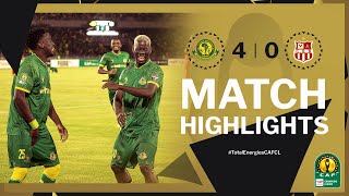 HIGHLIGHTS  Young Africans 🆚 CR Belouizdad  Matchday 5  202324 TotalEnergiesCAFCL [upl. by Tabor]