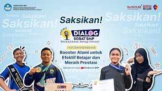 Booster Alami untuk Efektif Belajar dan Meraih Prestasi  Dialog Sobat SMP [upl. by Delcine]