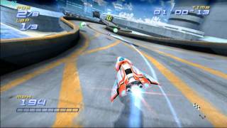 FAST  Racing League WiiWare on Dolphin v20  Nintendo Wii Emulator [upl. by Eleen]