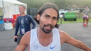 Florida’s Parvej Khan After Winning SEC 1500m Title Representing India At Olympics Is On His Mind [upl. by Signe650]