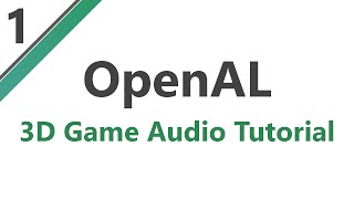 OpenAL 3D Audio Tutorial 1 Introduction [upl. by Liliane903]