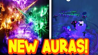 ALL SOLS RNG EON11 NEW AURAS SHOWCASE in SOLS RNG ROBLOX  APHELIOS VEIL CRYPTFIRE SOUL HUNTER [upl. by Saum]