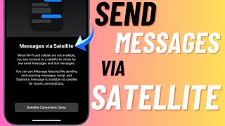 How to Send Messages without WiFiCellular Connection in iOS 18 on iPhone [upl. by Tniassuot]