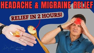 BEST Supplements for Headache and Migraine Relief  Dr Jon Saunders [upl. by Dnumsed86]