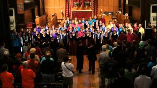 O Canada by Coastal Sound Childrens Choir BC Girls Choir amp Anima Singers [upl. by Anaitak]