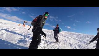 Les Menuires Skiing 2016 [upl. by Elnukeda]