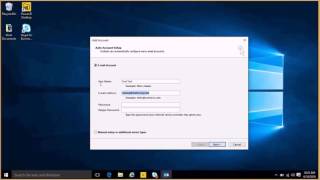 HowTo Configure Outlook 2016 on a Fresh Install [upl. by Ysteb700]