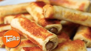 How To Make Breakfast French Toast Roll Ups  Best Brunch Recipes  Twisted [upl. by Yblehs]