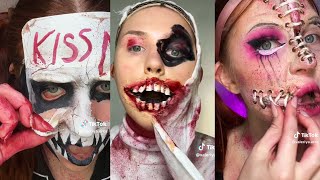 SPOOKY HALLOWEEN REMOVAL MAKEUP IDEAS  SFX MAKEUP REMOVAL [upl. by Shadow]